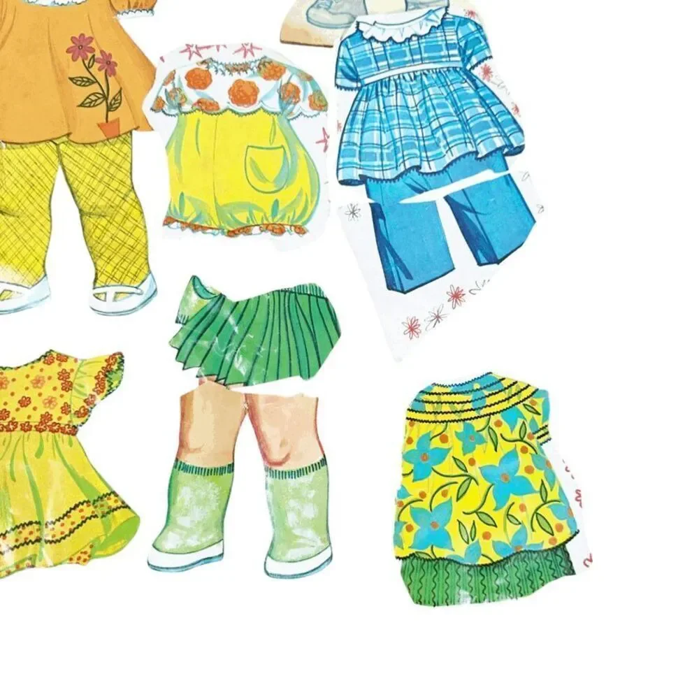 paper doll vintage swing